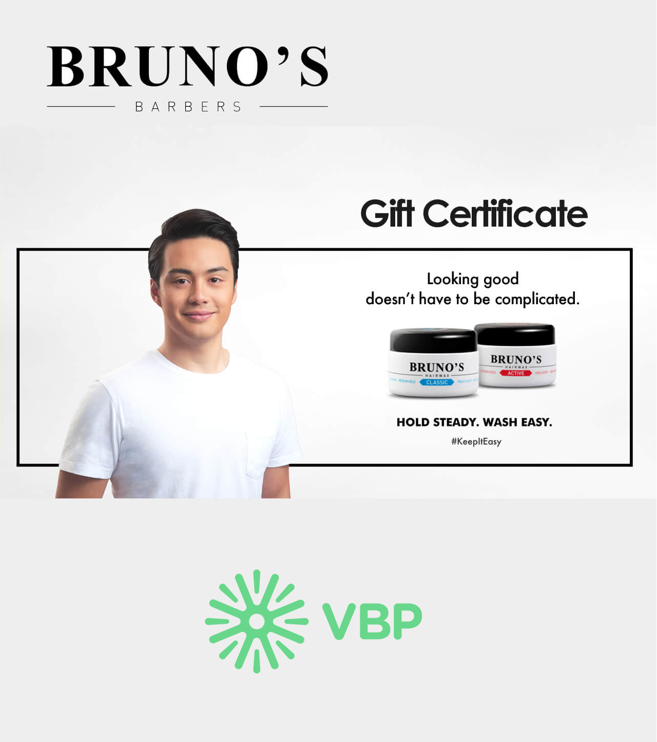 Bruno's Barber Gift Certificate