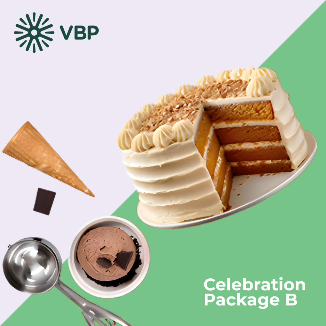 VBP Celebration Package B: Cake & Ice Cream