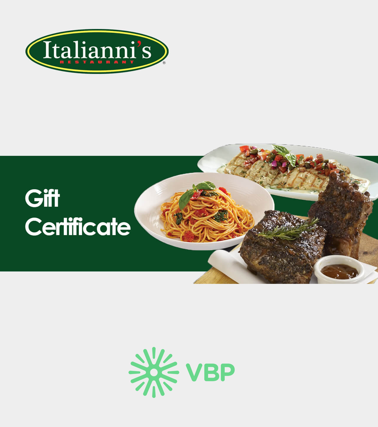 Italianni's Gift Certificate