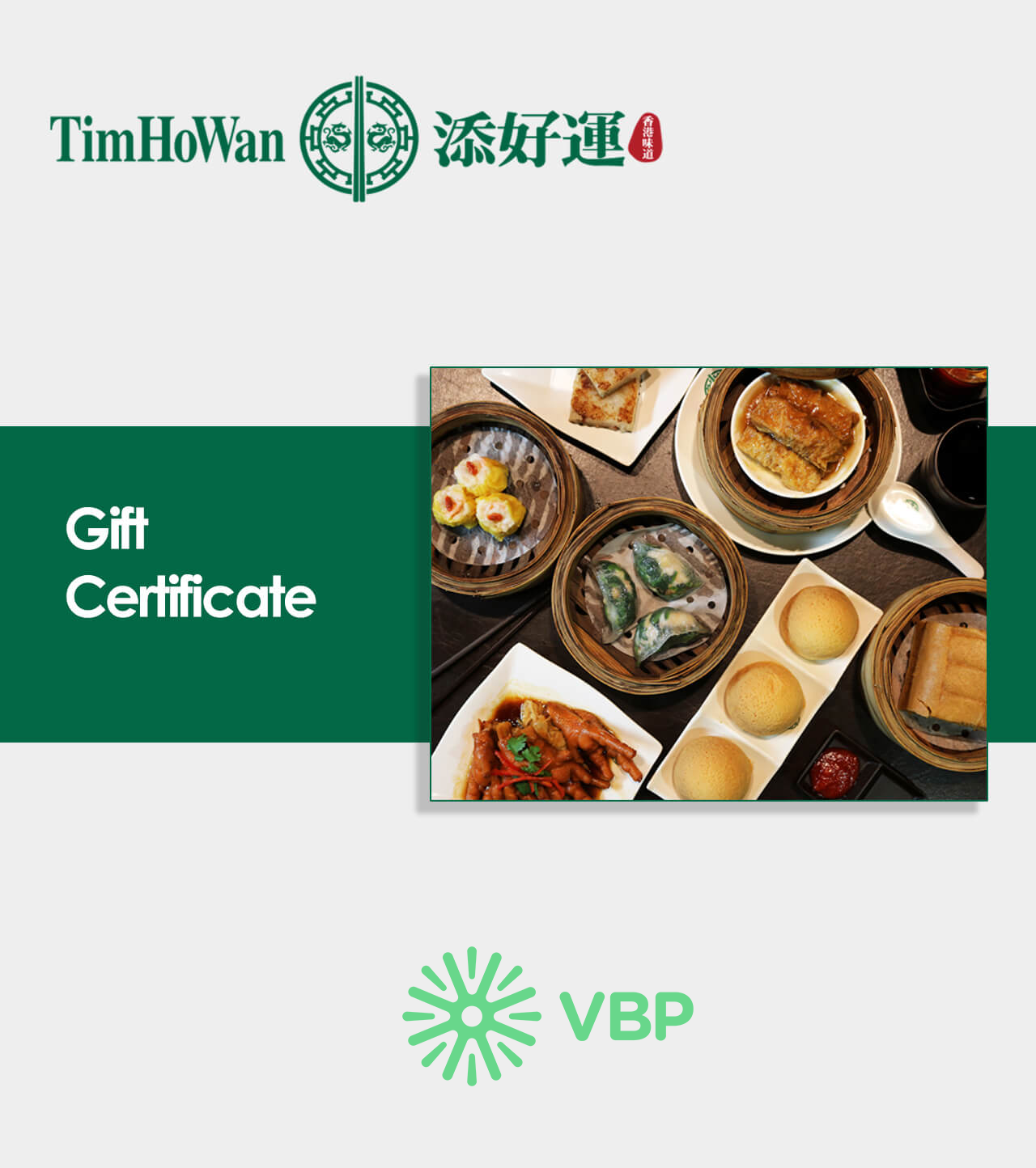 Tim Ho Wan Gift Certificate