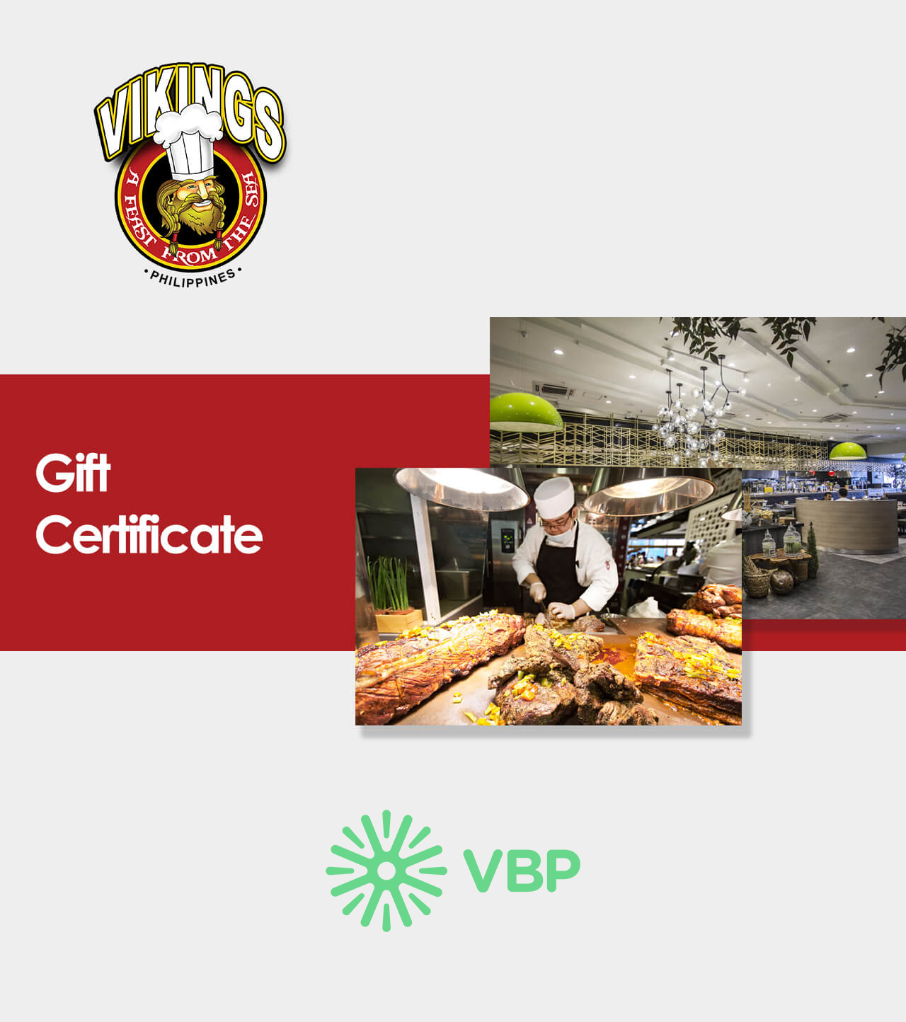 Vikings Buffet Gift Certificate